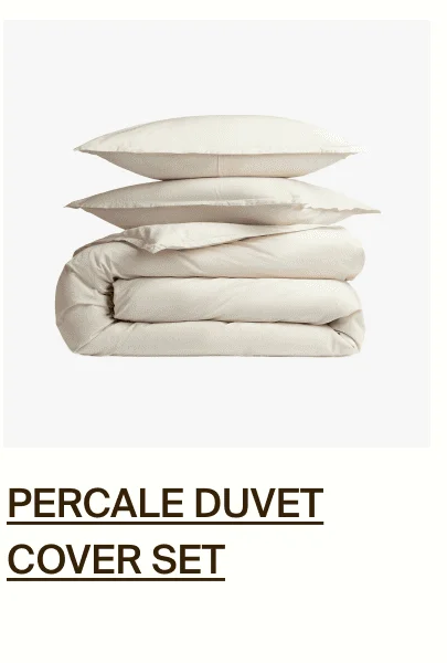 Percale Duvet Cover Set
