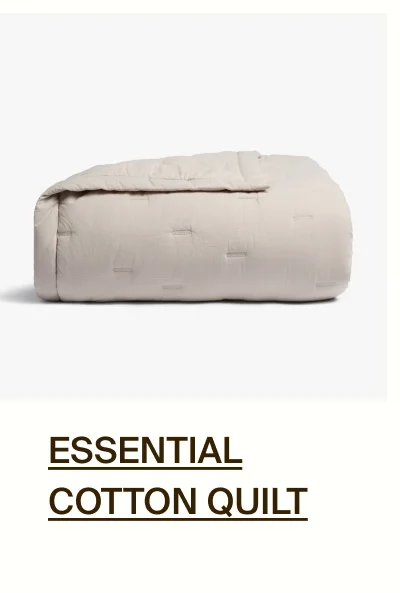 Essential Cotton Quilt