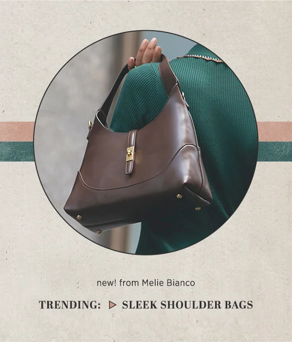 Trending: Sleek Shoulder Bags