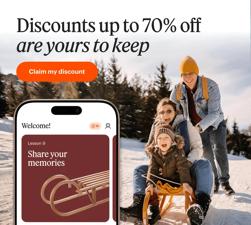 Discounts up to 70% off are yours to keep