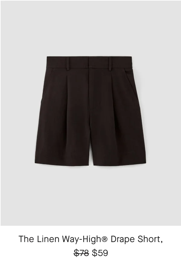 [IMAGE]The Linen Way-High® Drape Short