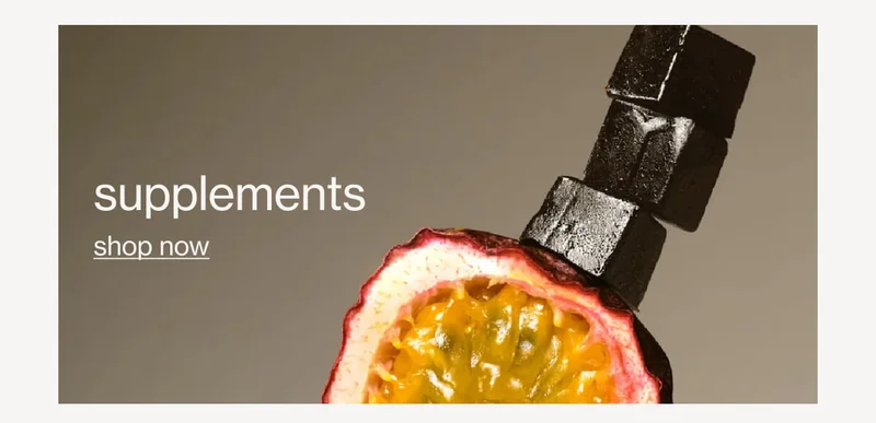 supplements | shop now