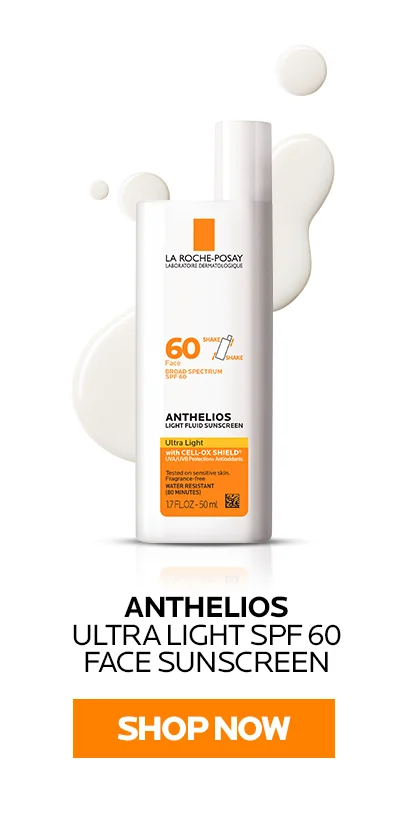 ANTHELIOS ULTRA LIGHT FLUID FACIAL SUNSCREEN SPF 60