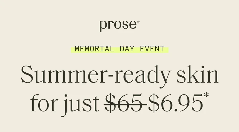 Prose | Memorial Day Event