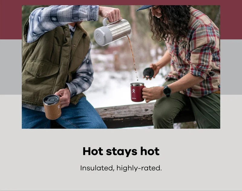 Hot stays hot | Insulated, highly-rated.