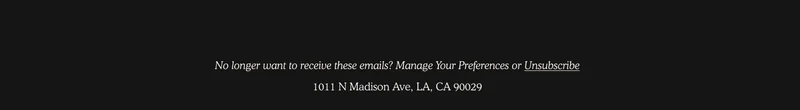 Manage Preferences