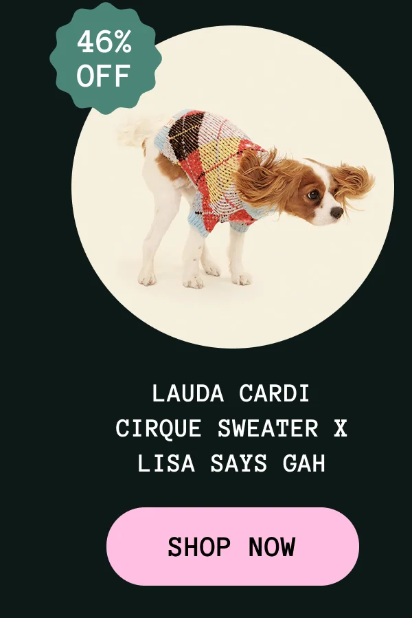 Lauda Cardi Cirque Sweater x Lisa Says Gah