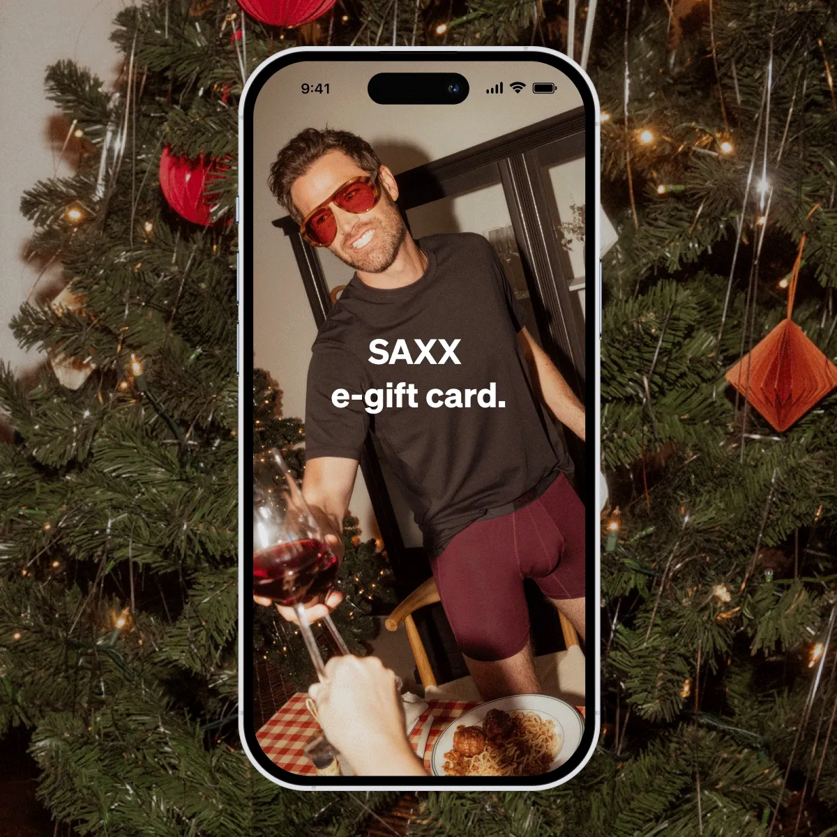 SAXX e-gift card.