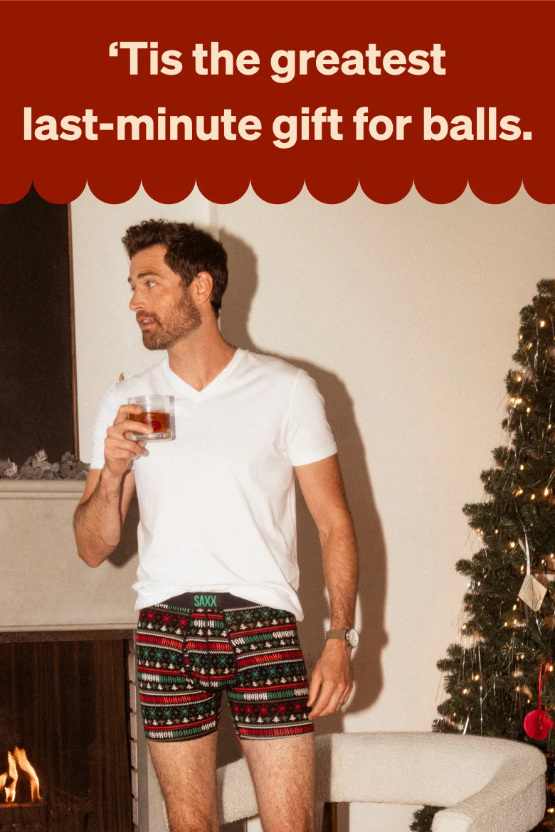 ‘Tis the greatest last-minute gift for balls.