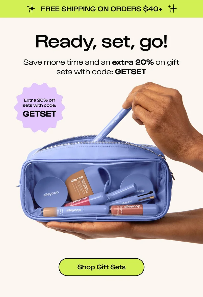 Shop Extra 20% off gift sets with code discount code