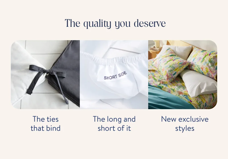 The quality you deserve