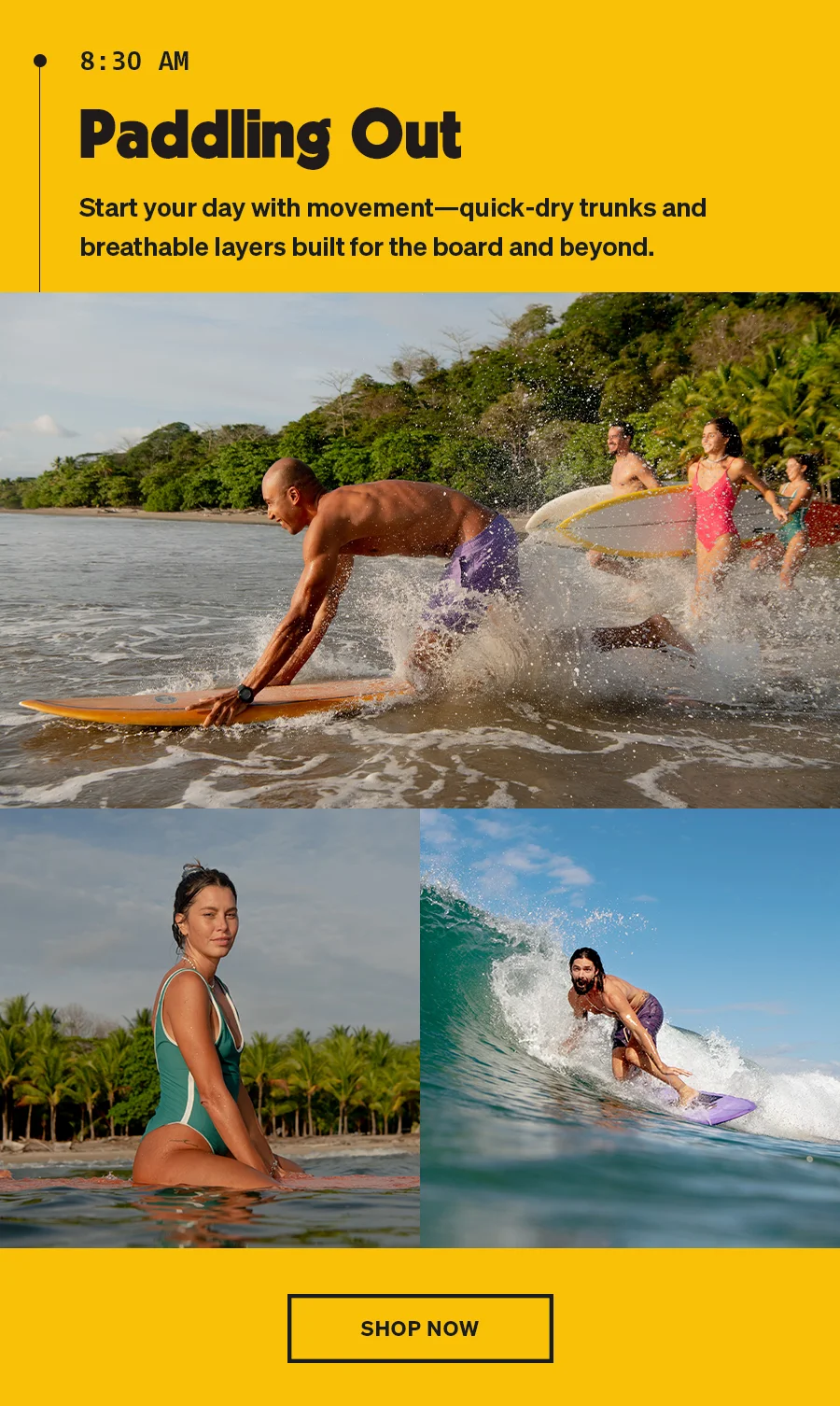 Paddling Out