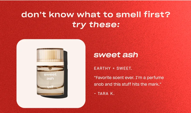 Get 30% off Sweet Ash with code SNIF30 ↗