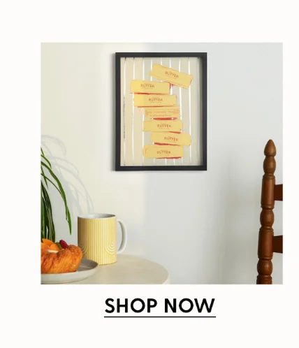 Butter Sticks - Limited Edition Foil Art Print