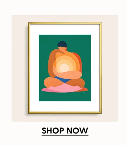 Rebirth of the sun Art Print