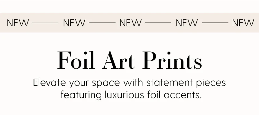 Foil Art Prints