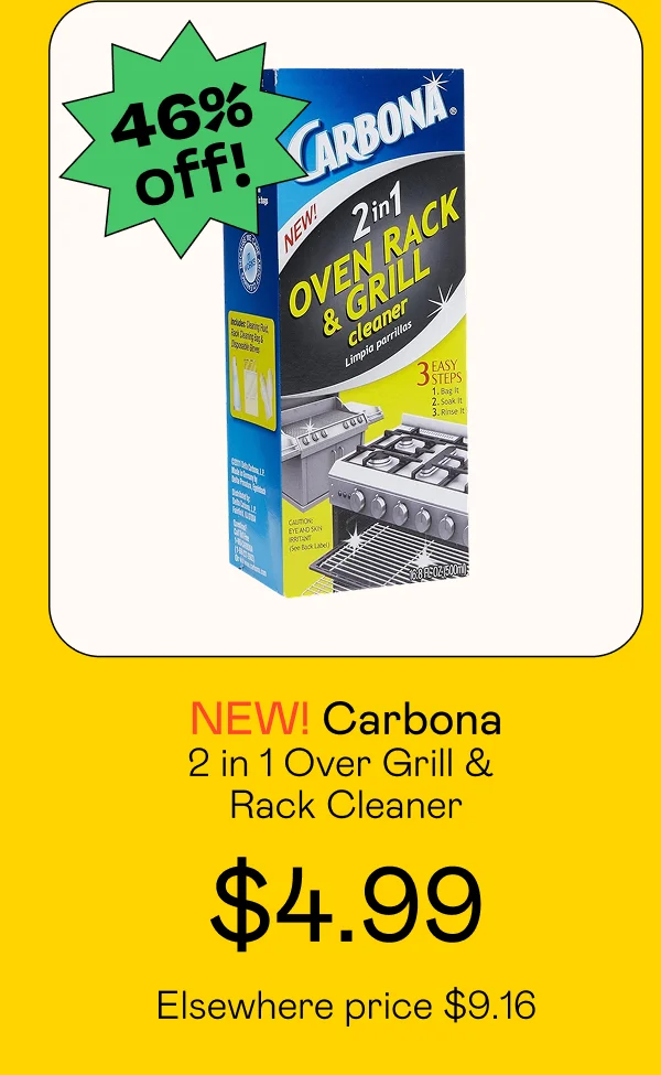 2 in 1 Over Grill & Rack Cleaner