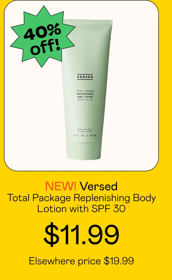 Total Package Replenishing Body Lotion with SPF 30