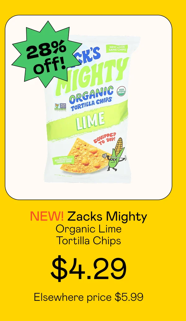 Organic Lime Tortilla Chips