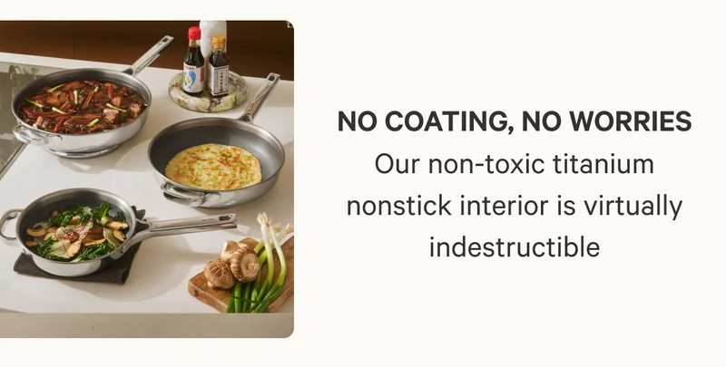 No coating, no worries