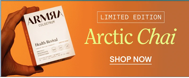 LIMITED EDITION. ARCTIC CHAI. SHOP NOW