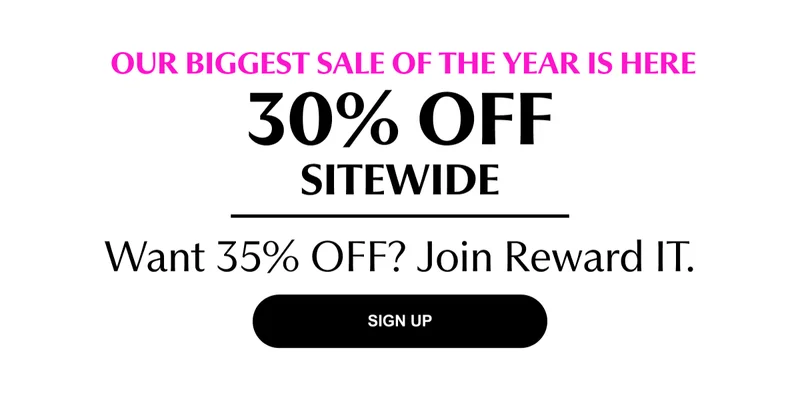 30% OFF SITEWIDE