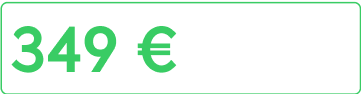 349 € 2pk/Mesh