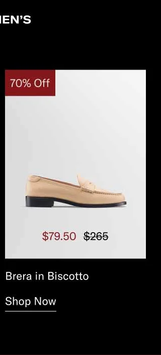 Brera in Biscotto. Shop Now