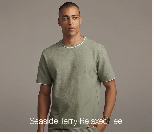 Seaside Terry Relaxed Tee