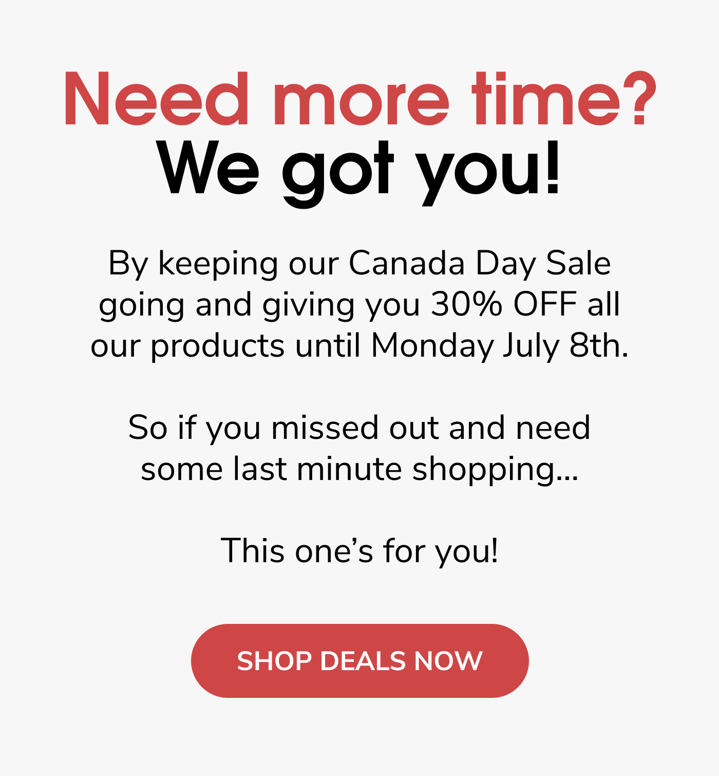 ❤️ Get 30% OFF Until Monday ❤️