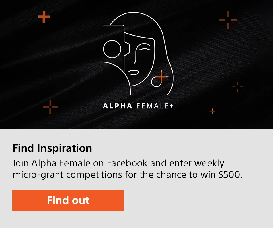 Find Inspiration | Join Alpha Female on Facebook | Find out