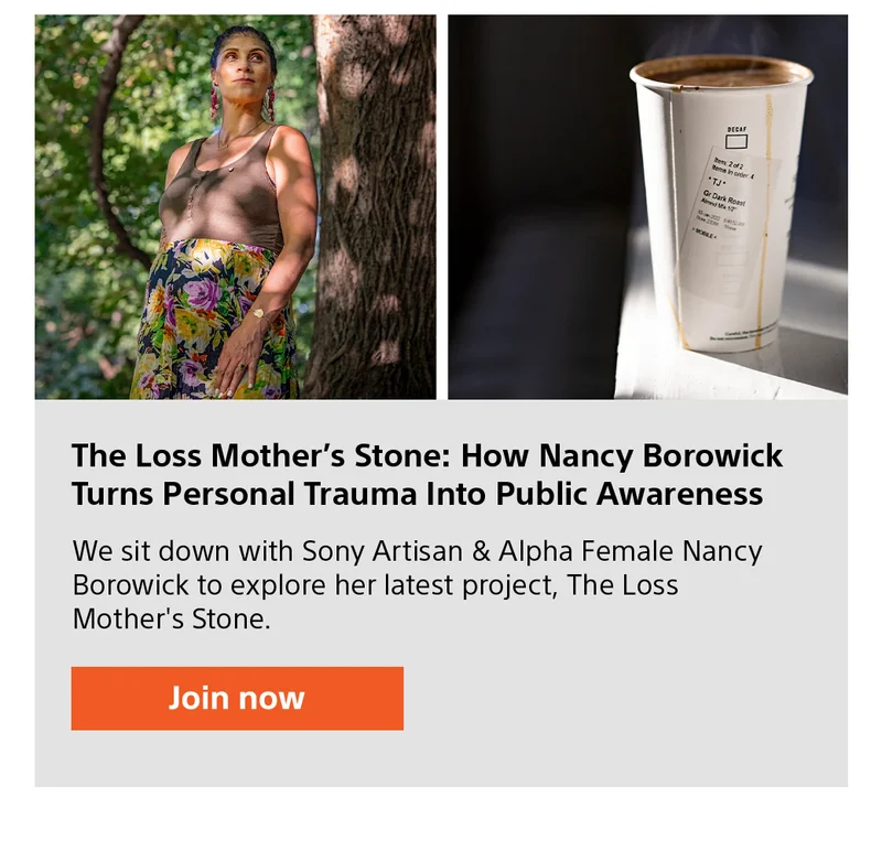 The Loss Mother's Stone: How Nancy Borowick Turns Personal Trauma Into Public Awareness | Join now