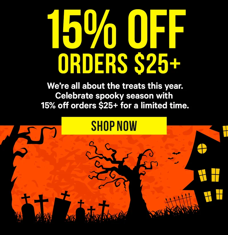 Starting Today! Monster Savings Sale - 15% Off Orders $25+