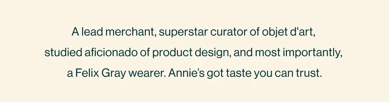 A Closer Look with Annie Auchincloss