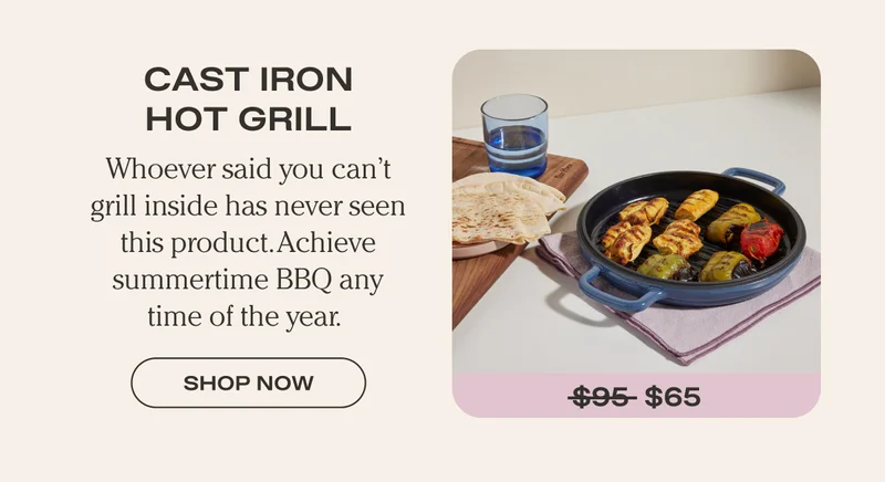 Cast Iron Hot Grill | SHOP NOW