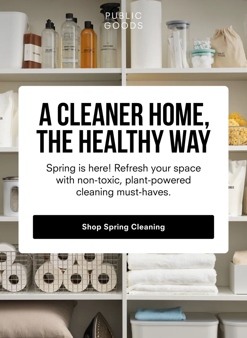Shop Spring Cleaning