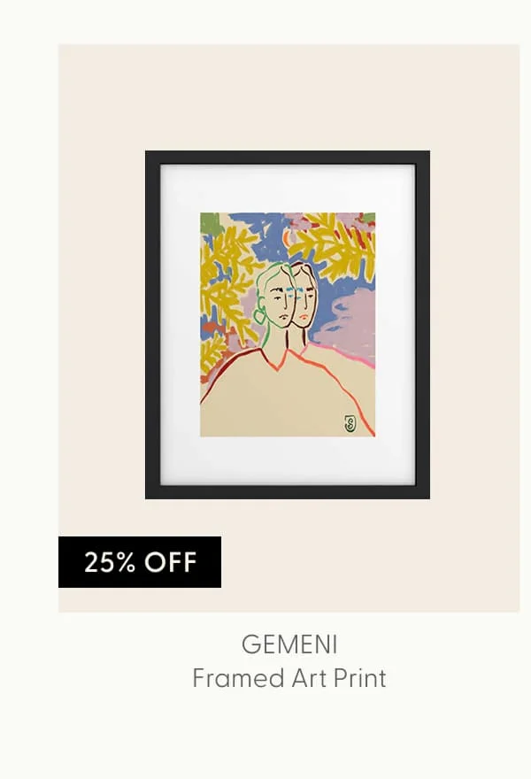 GEMENI Framed Art Print