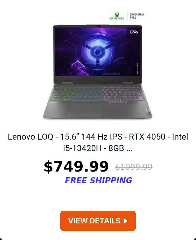 Lenovo LOQ - 15.6