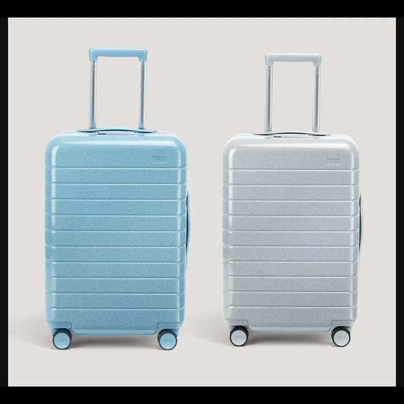 The suitcases