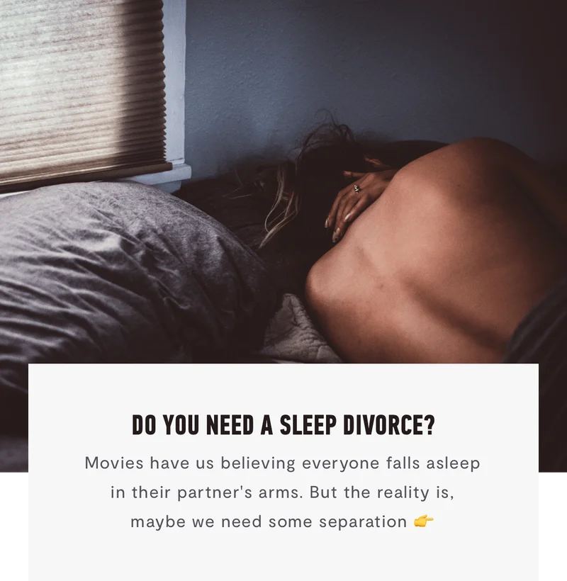 Do You Need A Sleep Divorce?