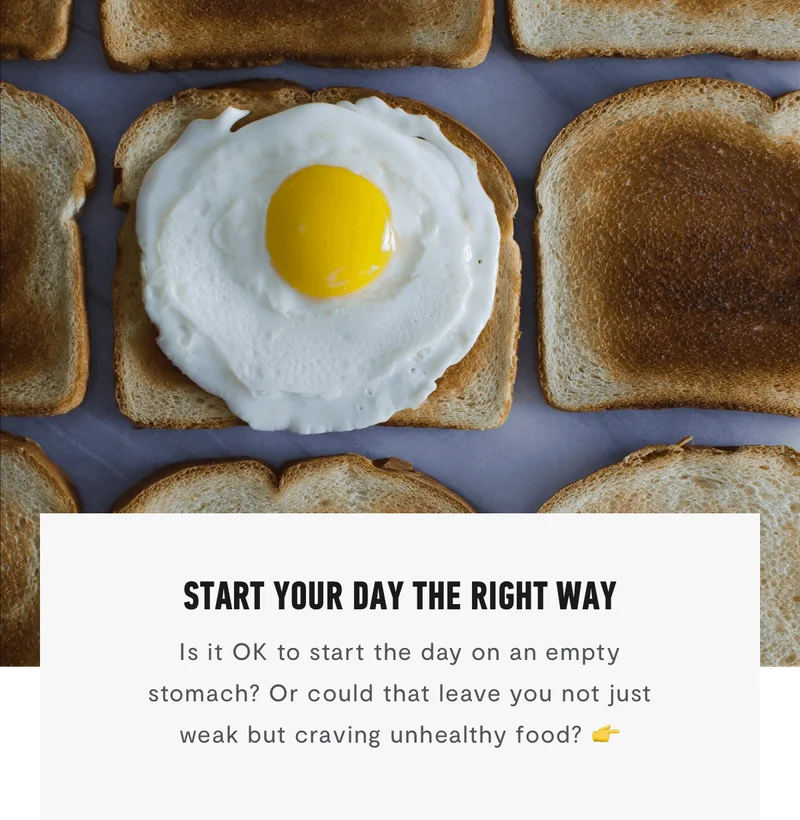 Start Your Day The Right Way