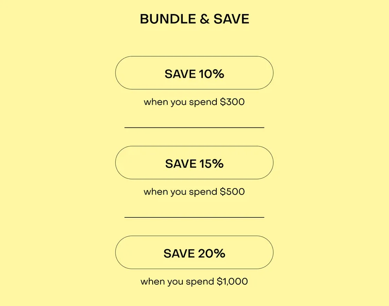 BUNDLE & SAVE