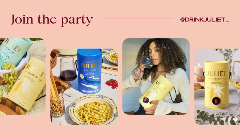 Join the party @drinkjuliet_