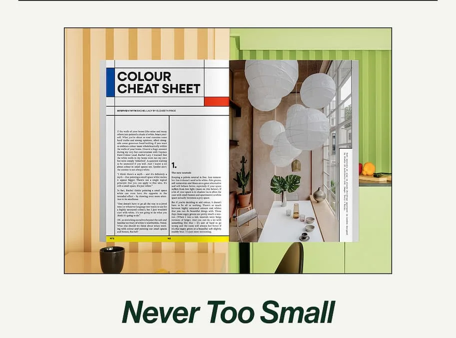 Never Too Small