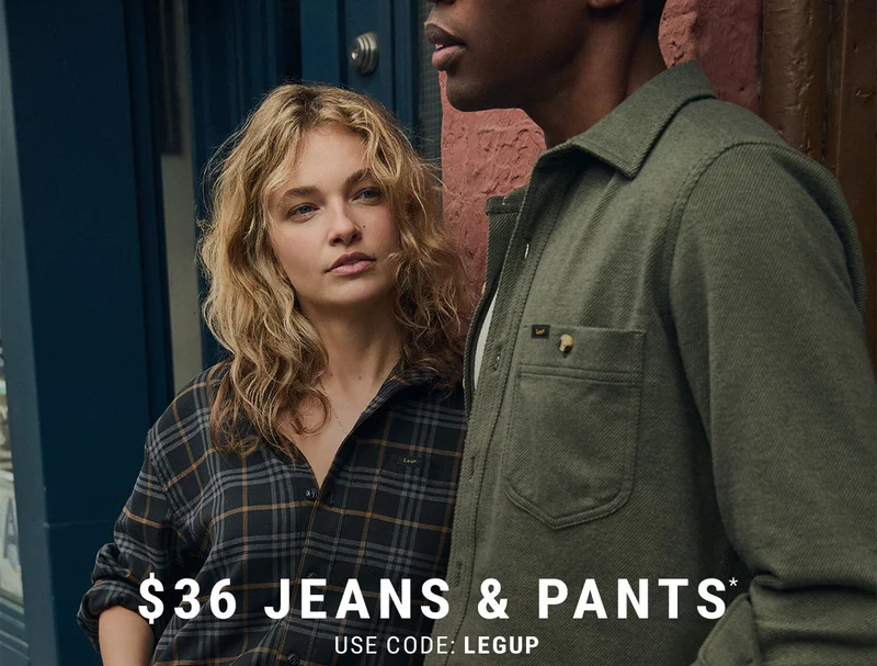 $36 Jeans & Pants* Use Code: discount code