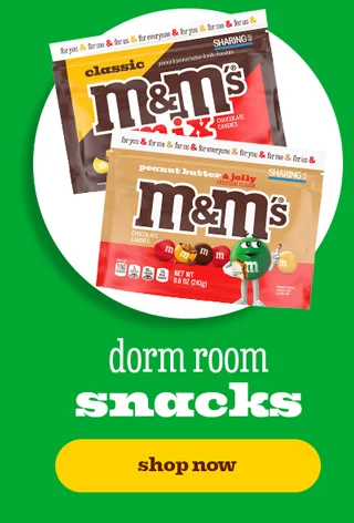 DORM ROOM SNACKS
