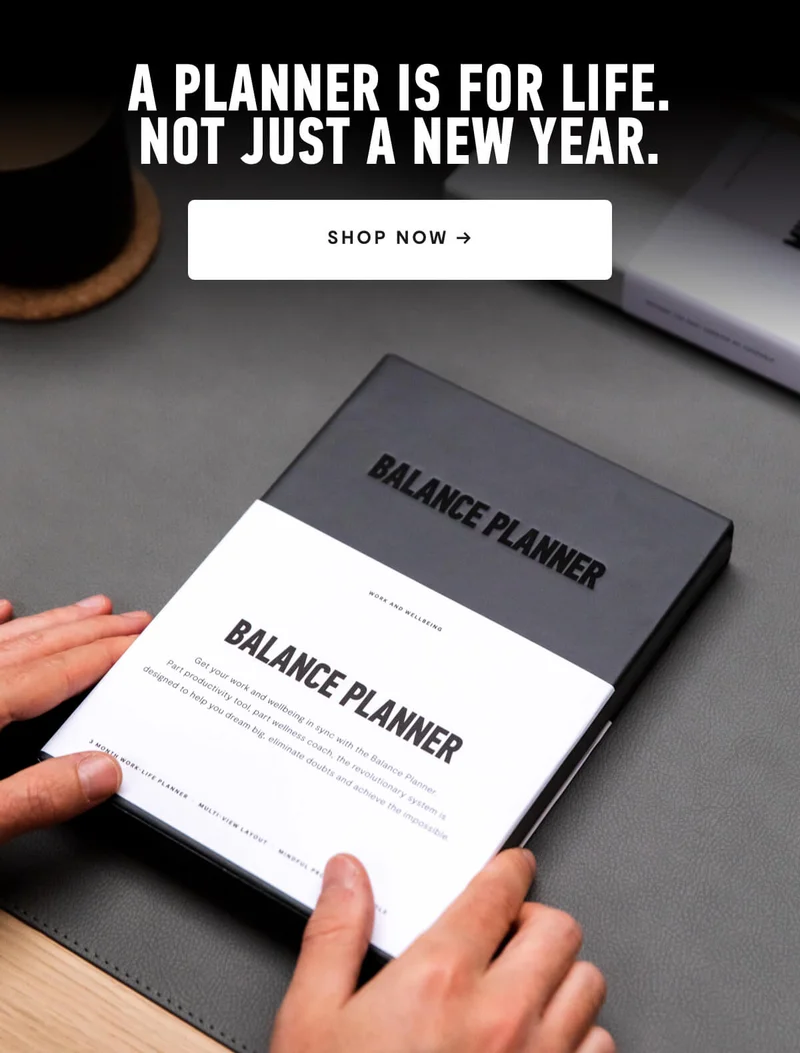 A Planner Is For Life. Not Just A New Year.