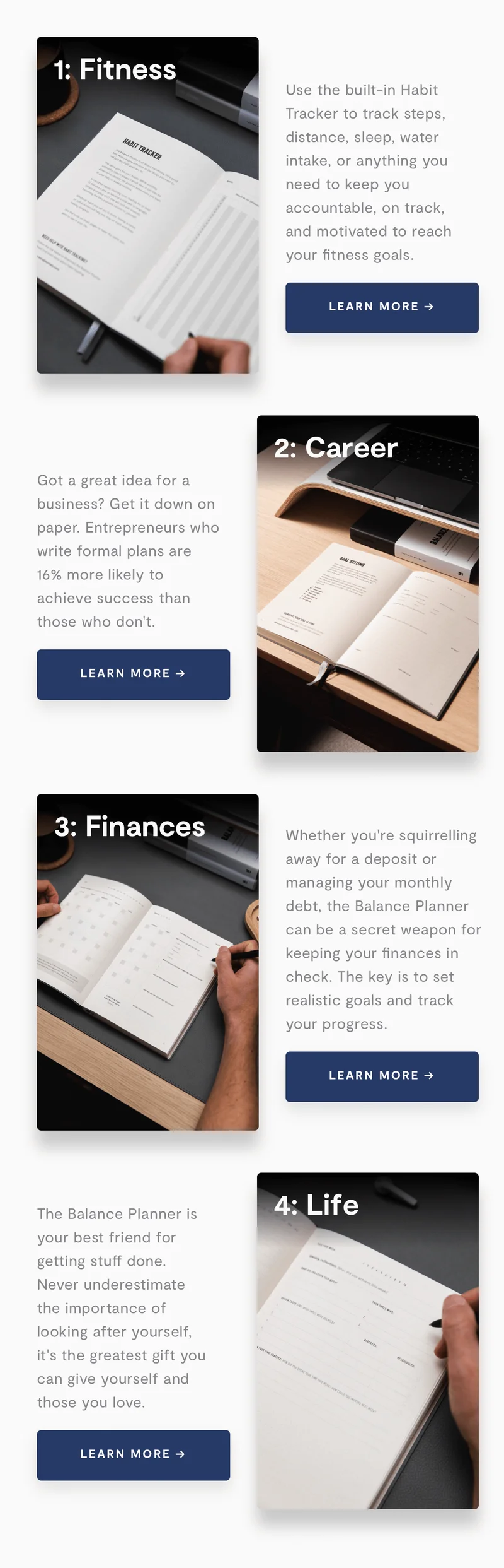 Tips For Using The Balance Planner