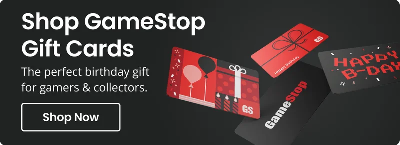 Shop GameStop Gift Cards - The Perfect birthday gift for gamers & collectors. - Shop Now