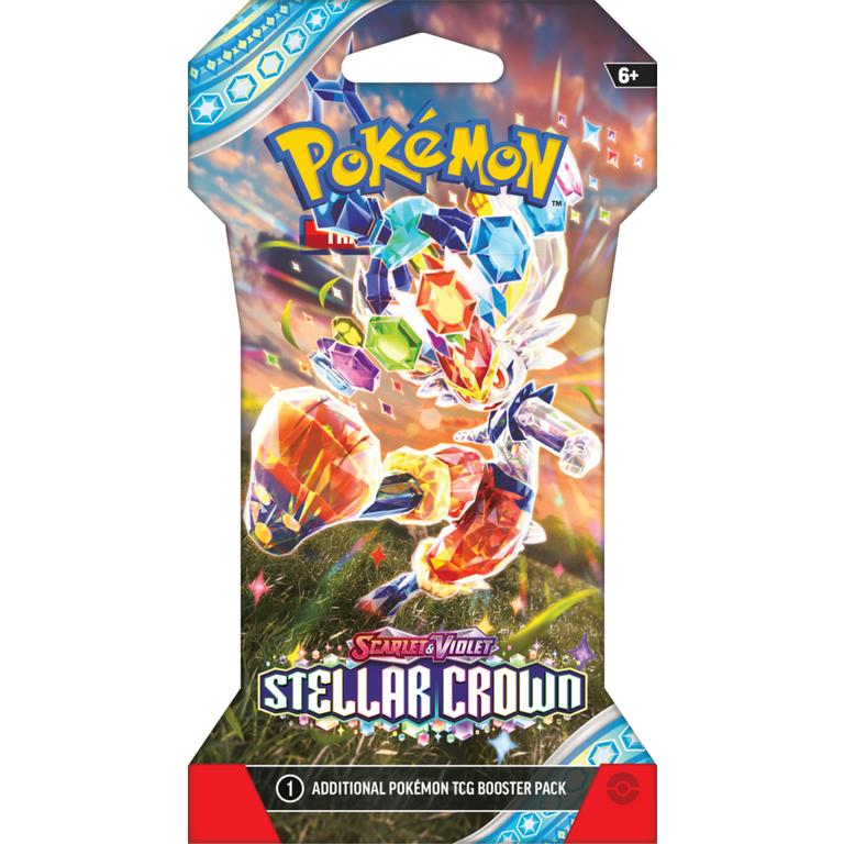 Pokemon Trading Card Game: Scarlet and Violet Stellar Crown Sleeved Booster (Styles May Vary)
